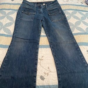 JCrew jeans with cool front pockets